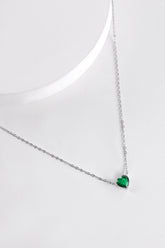 Emerald Heart of Light Necklace