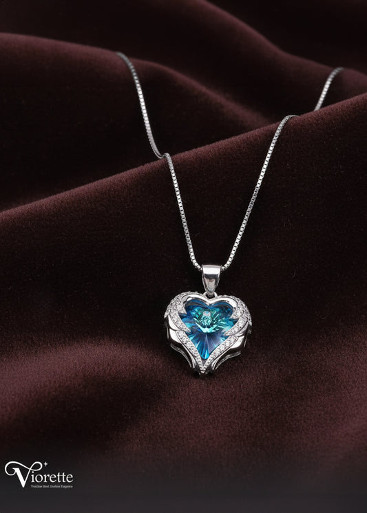 Ocean Heart Necklace