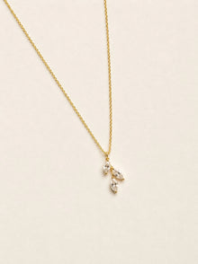 Dainty Leaf Gold-Plated Silver Necklace