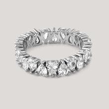 Teardrop Eternity Ring