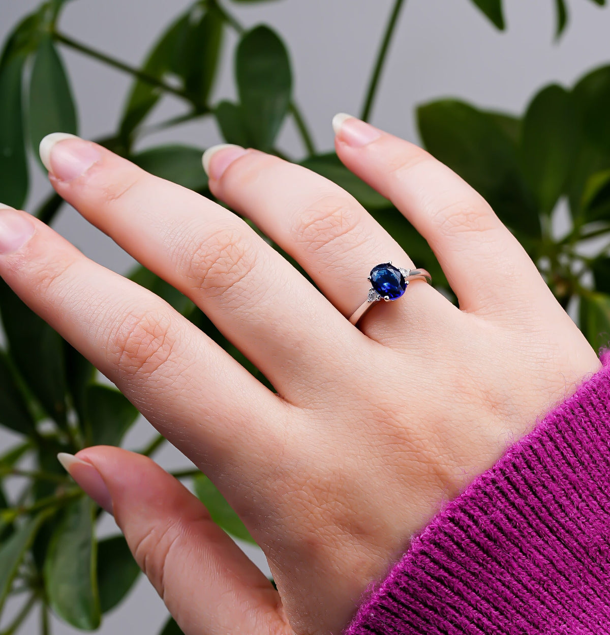 Midnight Sapphire Ring