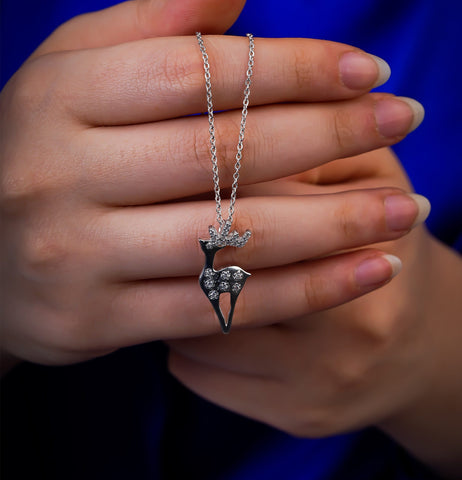 Royal Grace Deer Pendant