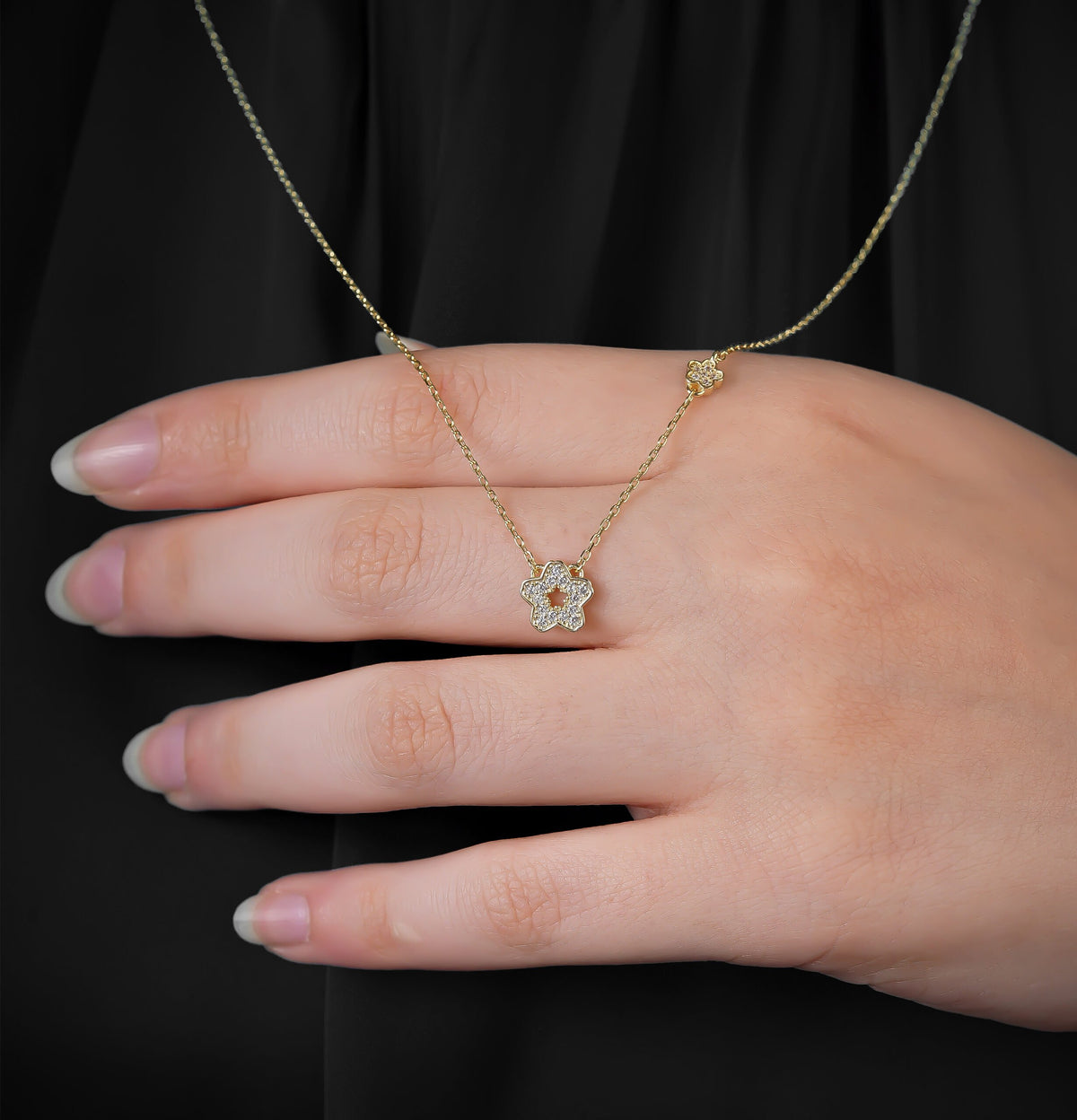 Golden Blossom Necklace