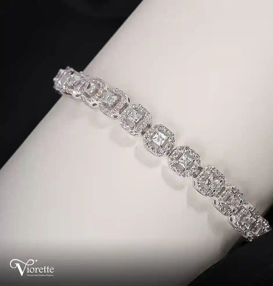 Classic Cushion-Cut Tennis Bracelet