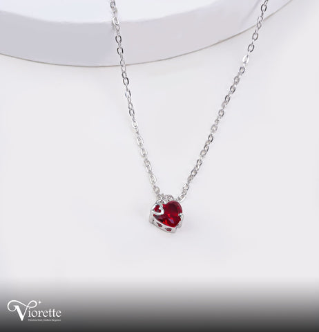 Crimson Whisper Necklace
