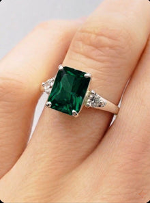 Eternal Emerald-Cut Statement Ring