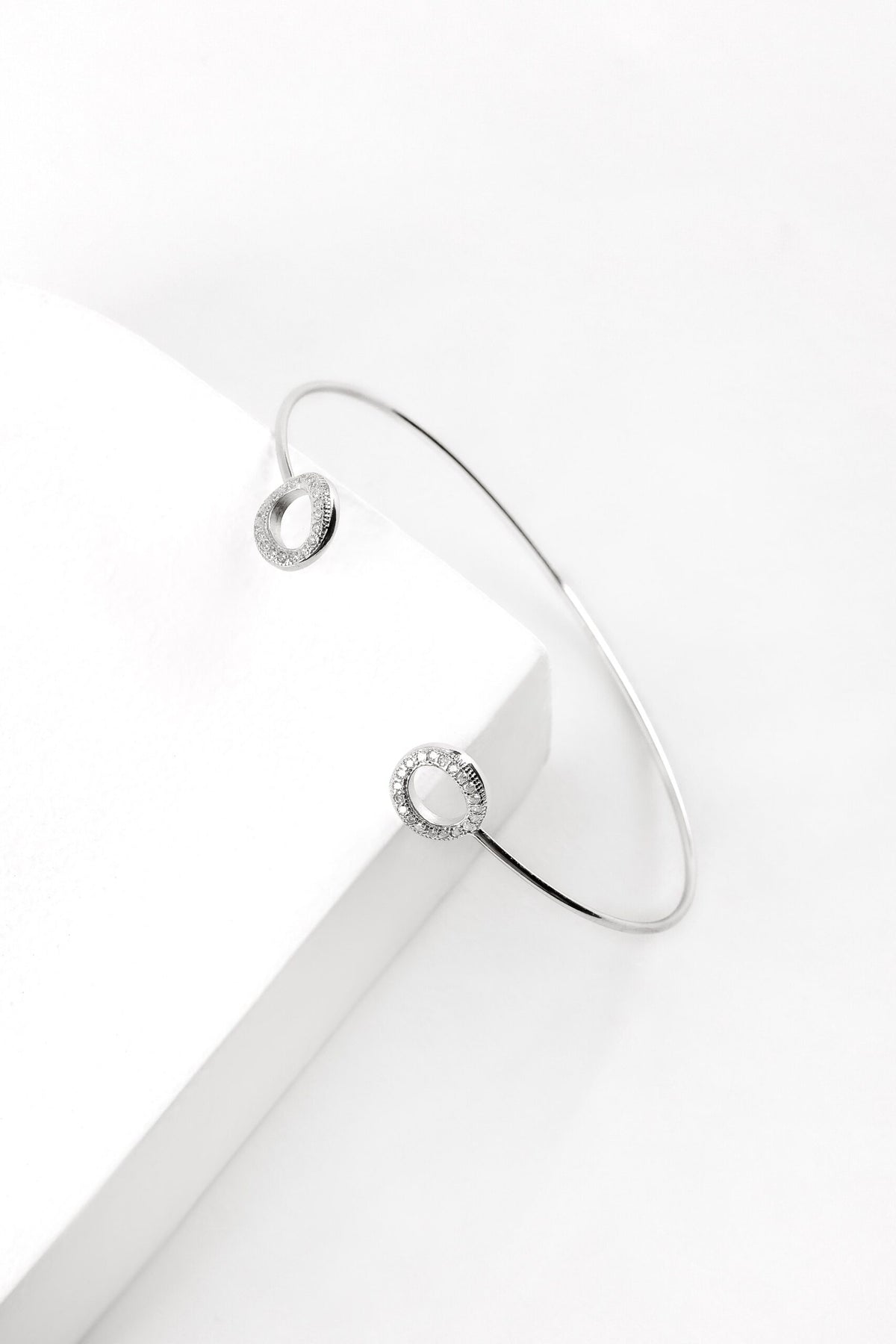 Infinite Sparkle Open Bangle