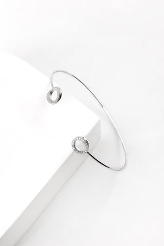 Infinite Sparkle Open Bangle