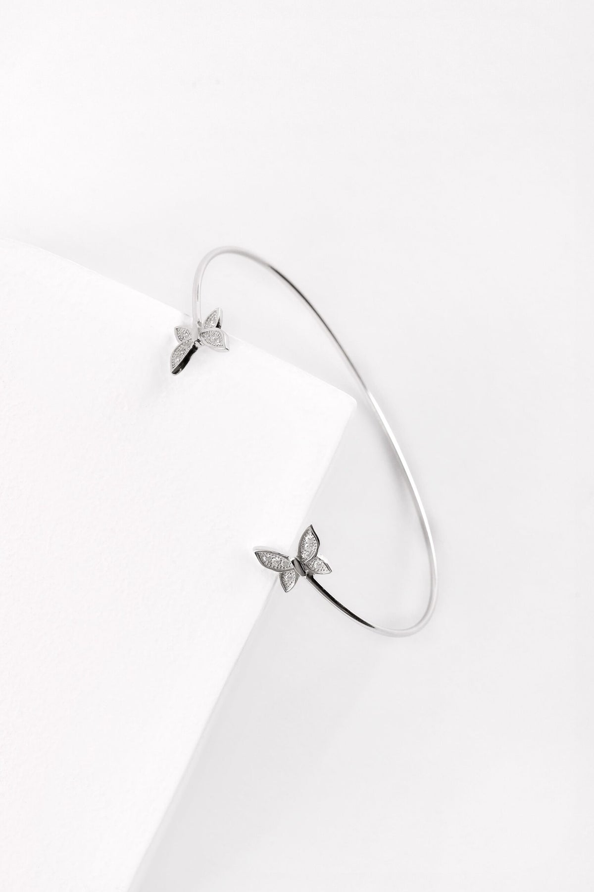 Butterfly Whisper Open Bangle