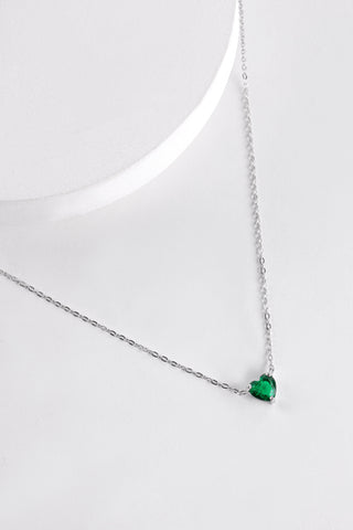 Emerald Heart of Light Necklace