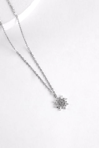 Crystal Snowflake Necklace