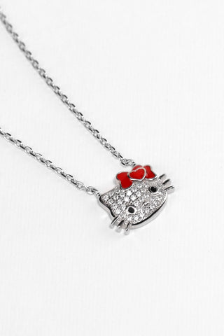 Sparkling Hello Kitty Necklace