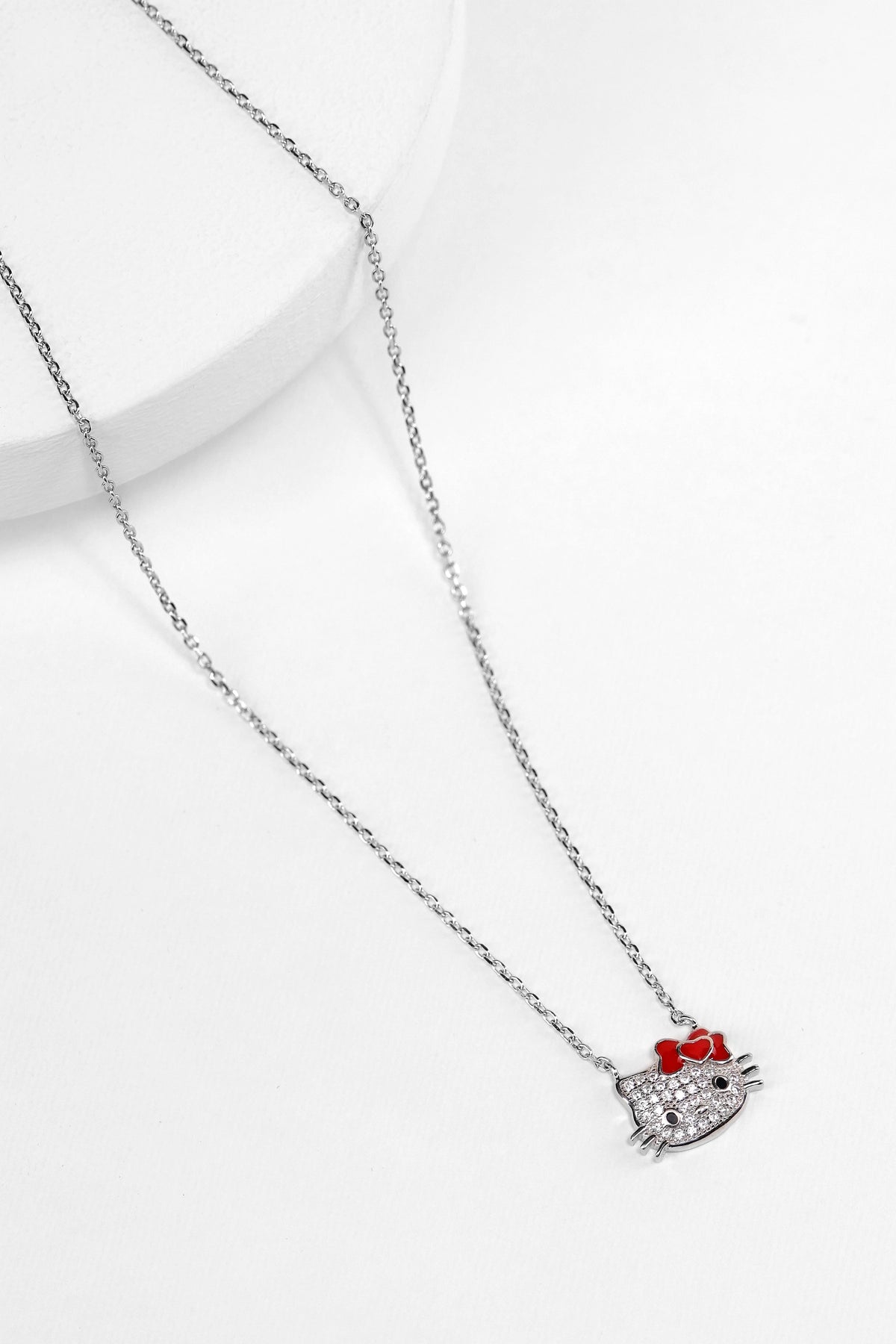 Sparkling Hello Kitty Necklace