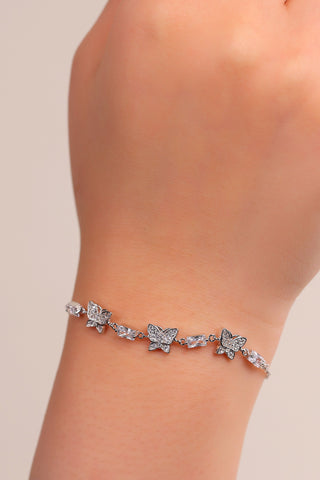 Fluttering Grace Butterfly Bracelet