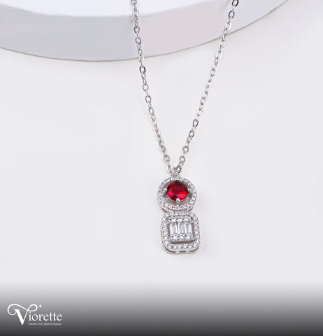 Scarlet Charm Necklace