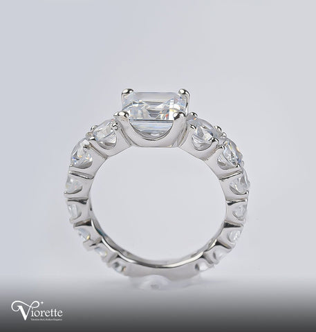 Square-Cut Solitaire Ring