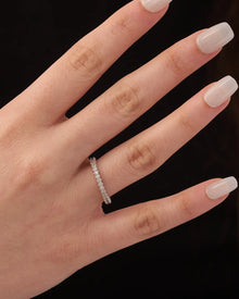 Silver Eternity Silver Ring