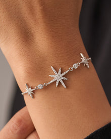 Celestial Star Silver Bracelet